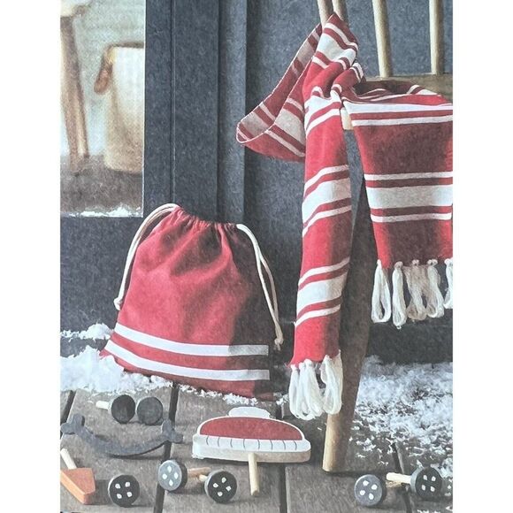Winter Build A Snowman Outdoor Activity Kit 12pc Set Hearth & Hand Magnolia New! - Picture 3 of 3